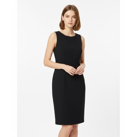 Nine West Dresses & Skirts - Nine West Little Black Shift Dress Size 8 | Sleeveless Sheath Work Business EUC